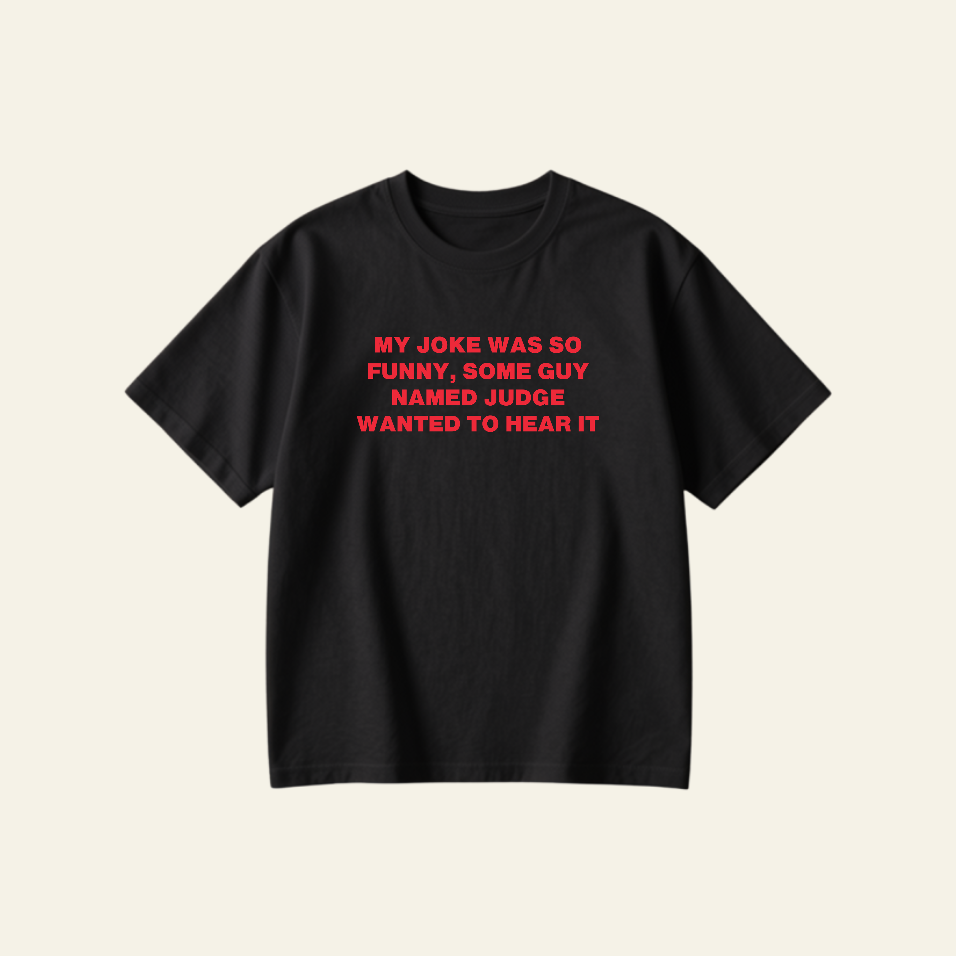 FUNNY JOKE OVERSIZED TEE