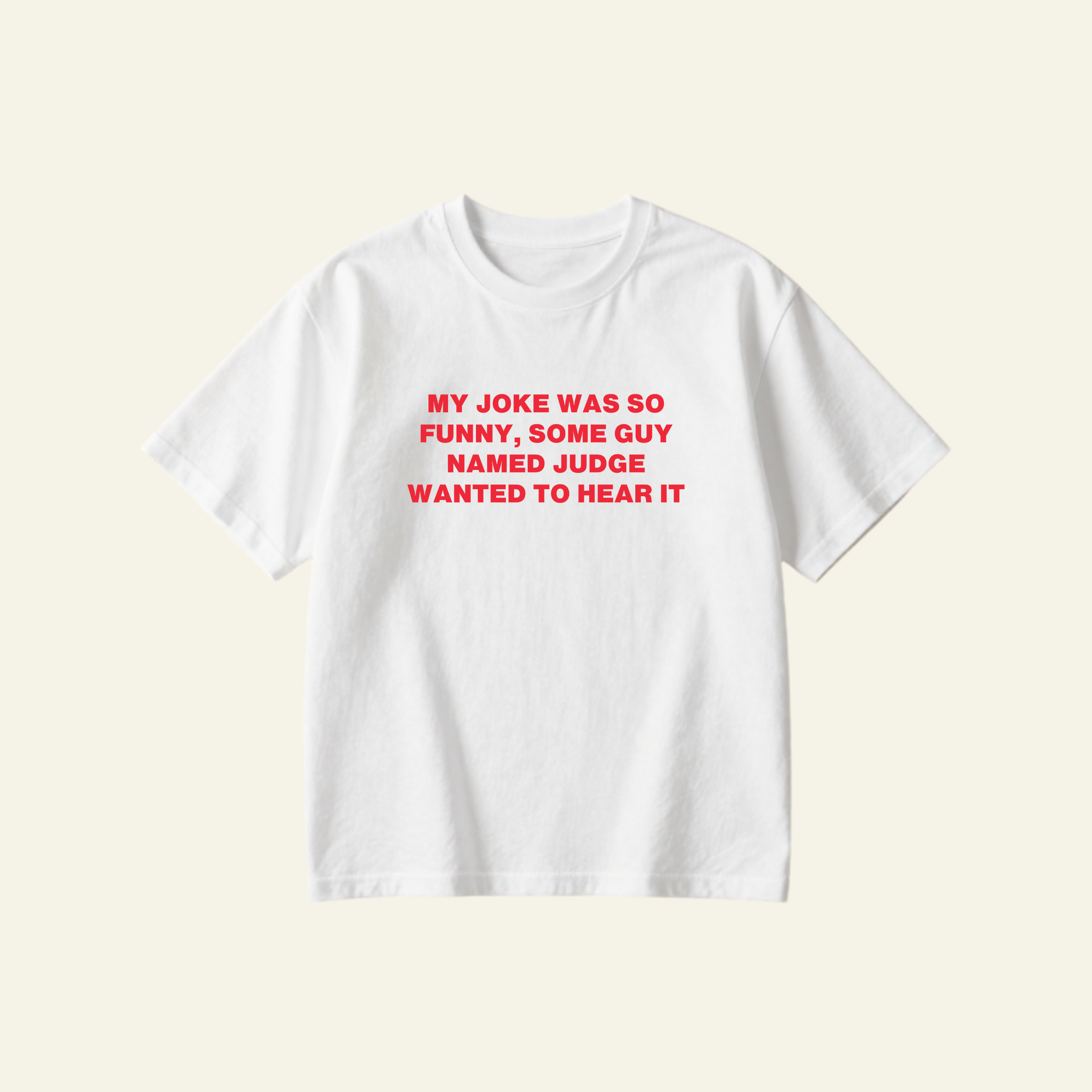 FUNNY JOKE OVERSIZED TEE