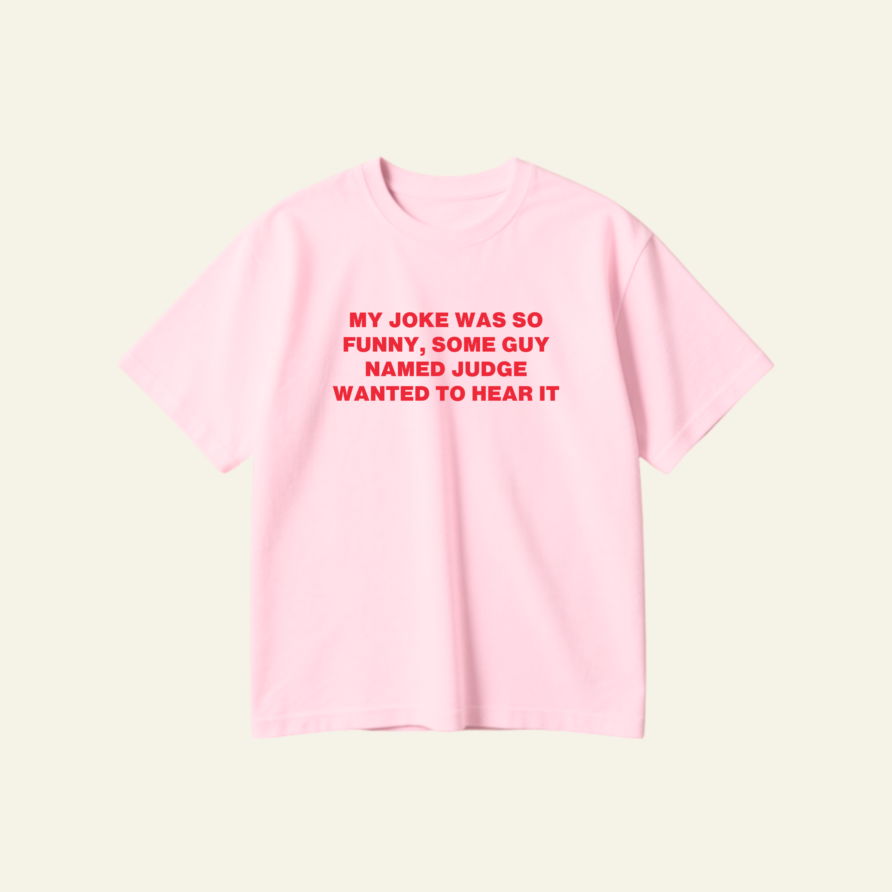 FUNNY JOKE OVERSIZED TEE