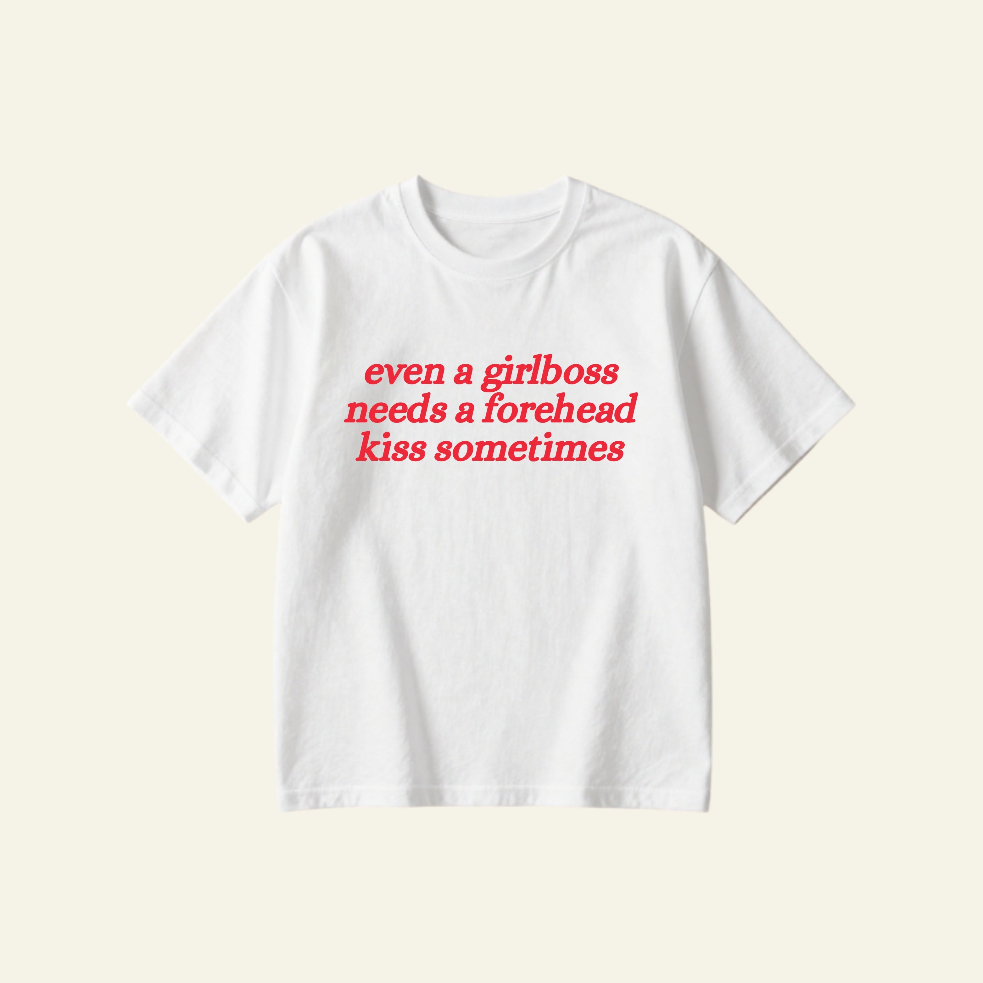 FOREHEAD KISS OVERSIZED TEE