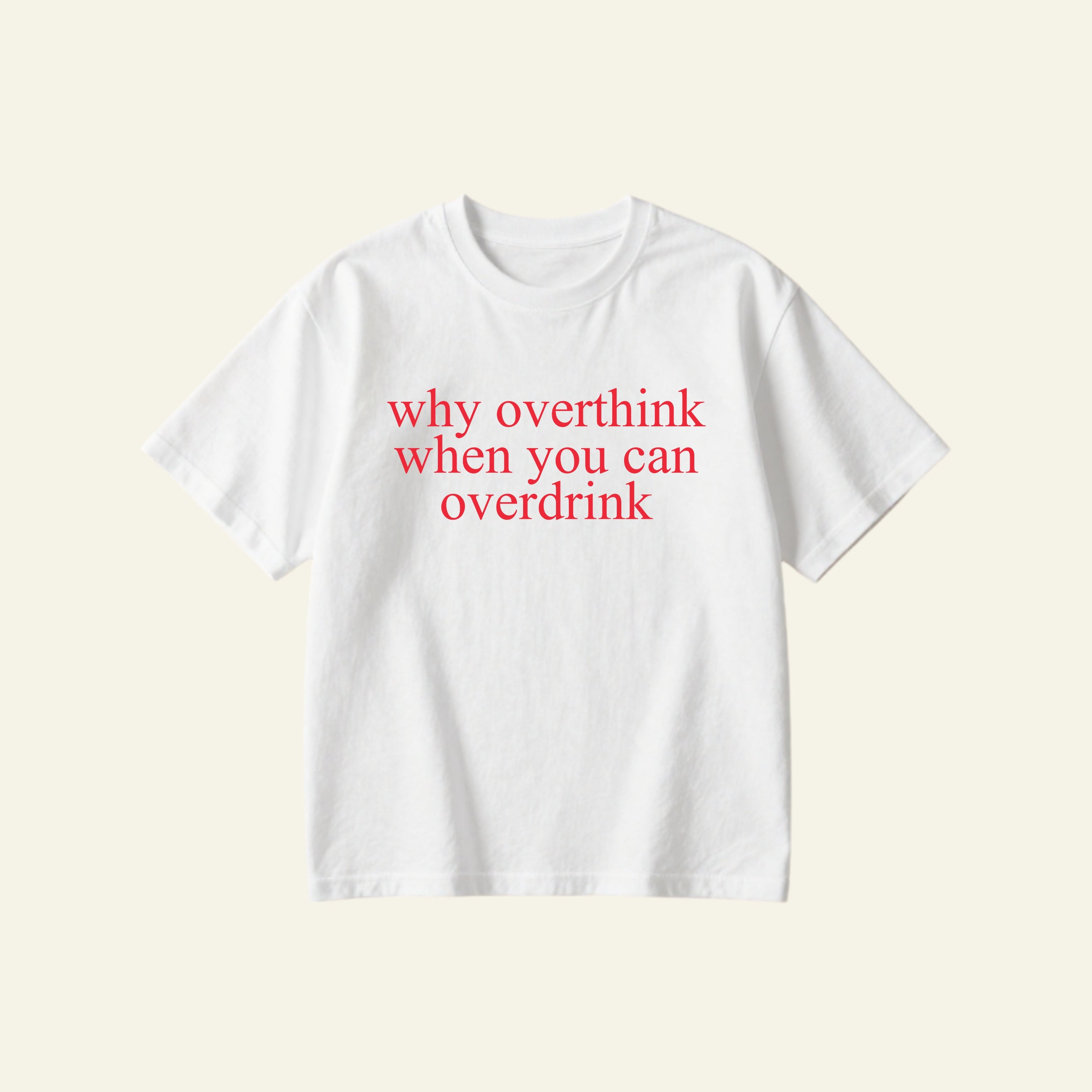 OVERDRINK OVERSIZED TEE