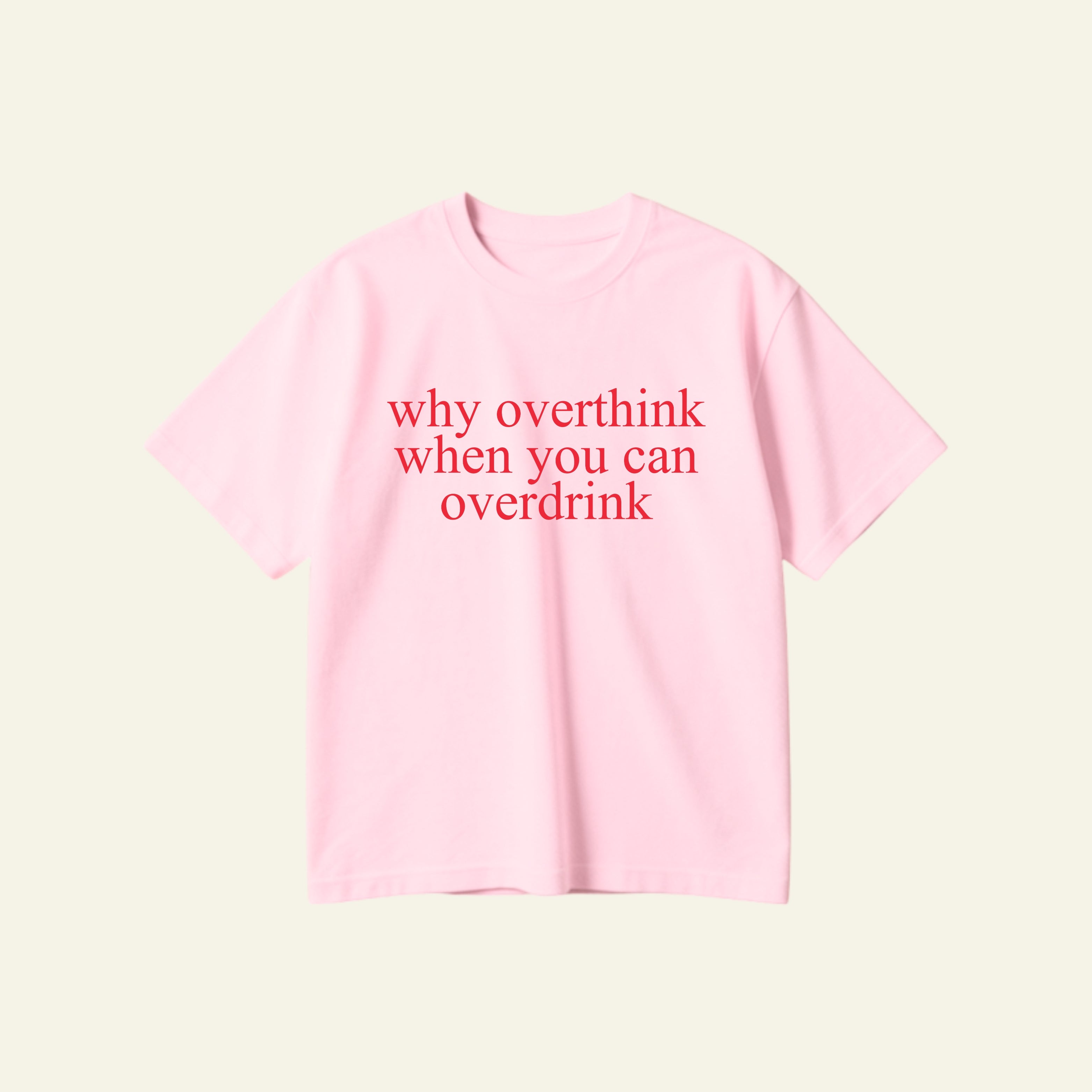 OVERDRINK OVERSIZED TEE