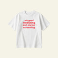 SCREAMING OVERSIZED TEE