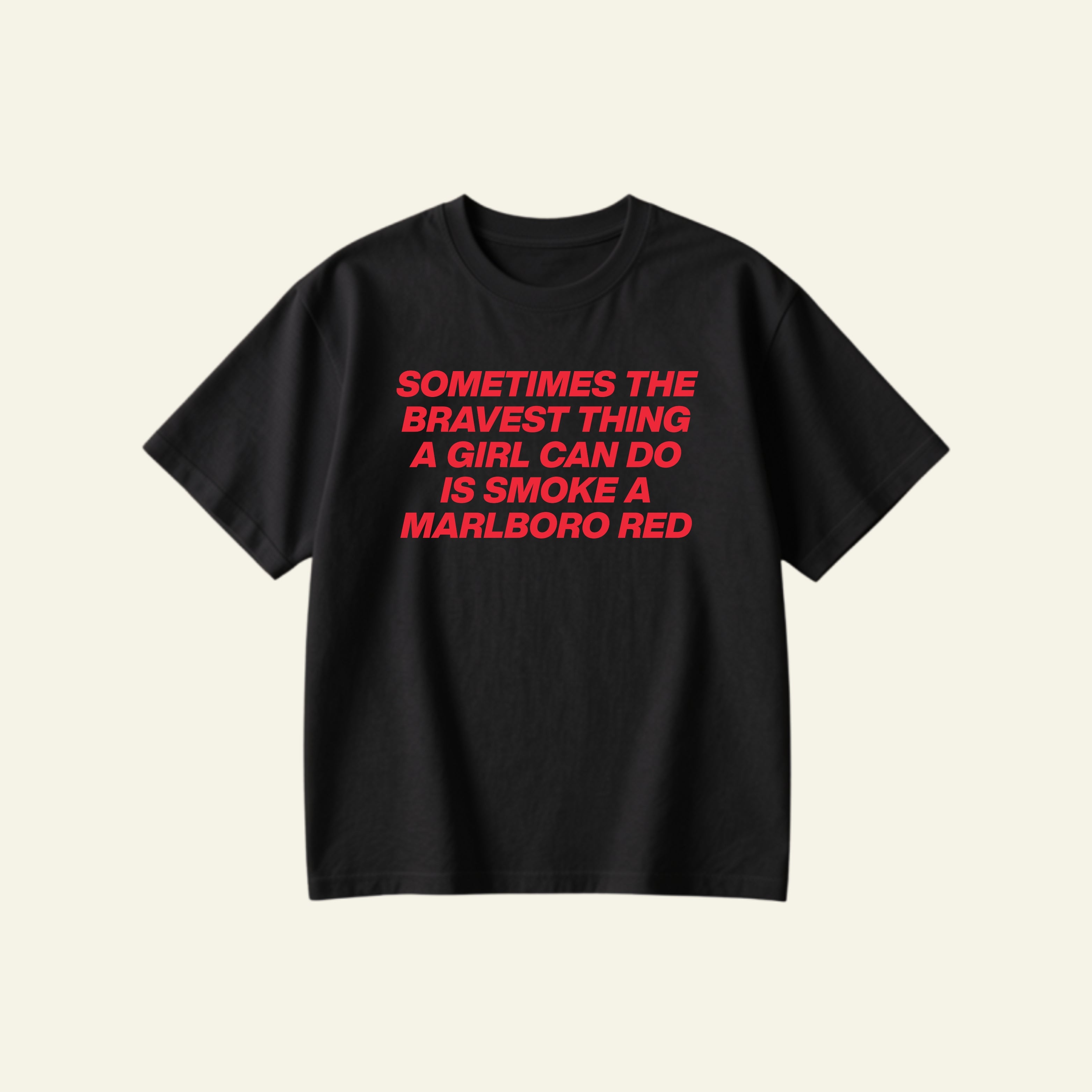 SMOKE OVERSIZED TEE