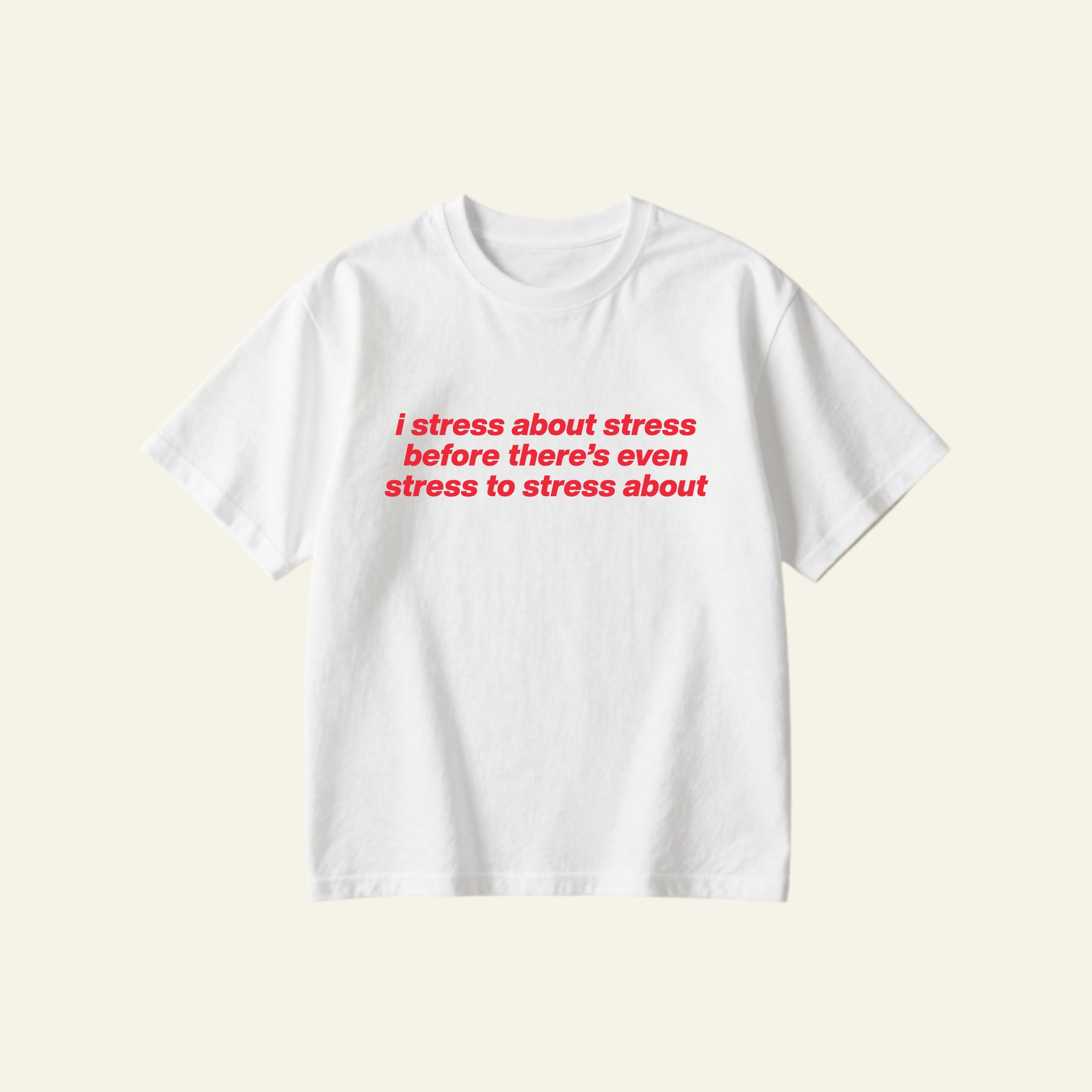 STRESS OVERSIZED TEE