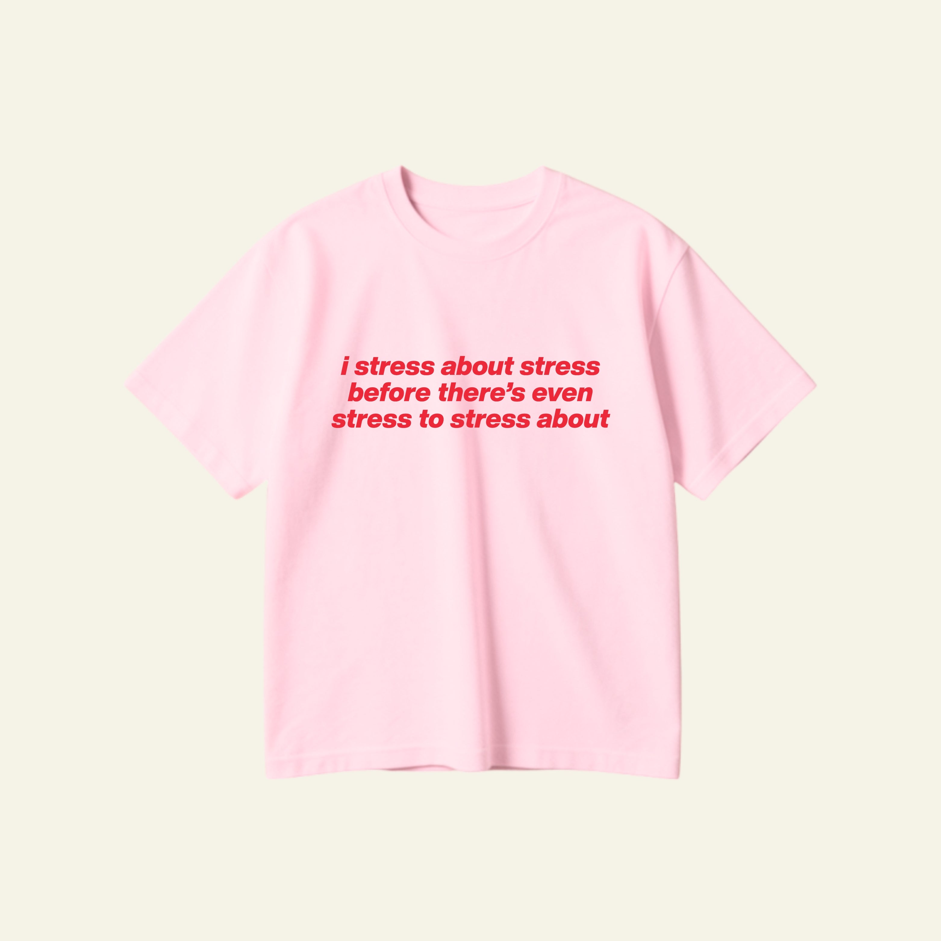STRESS OVERSIZED TEE