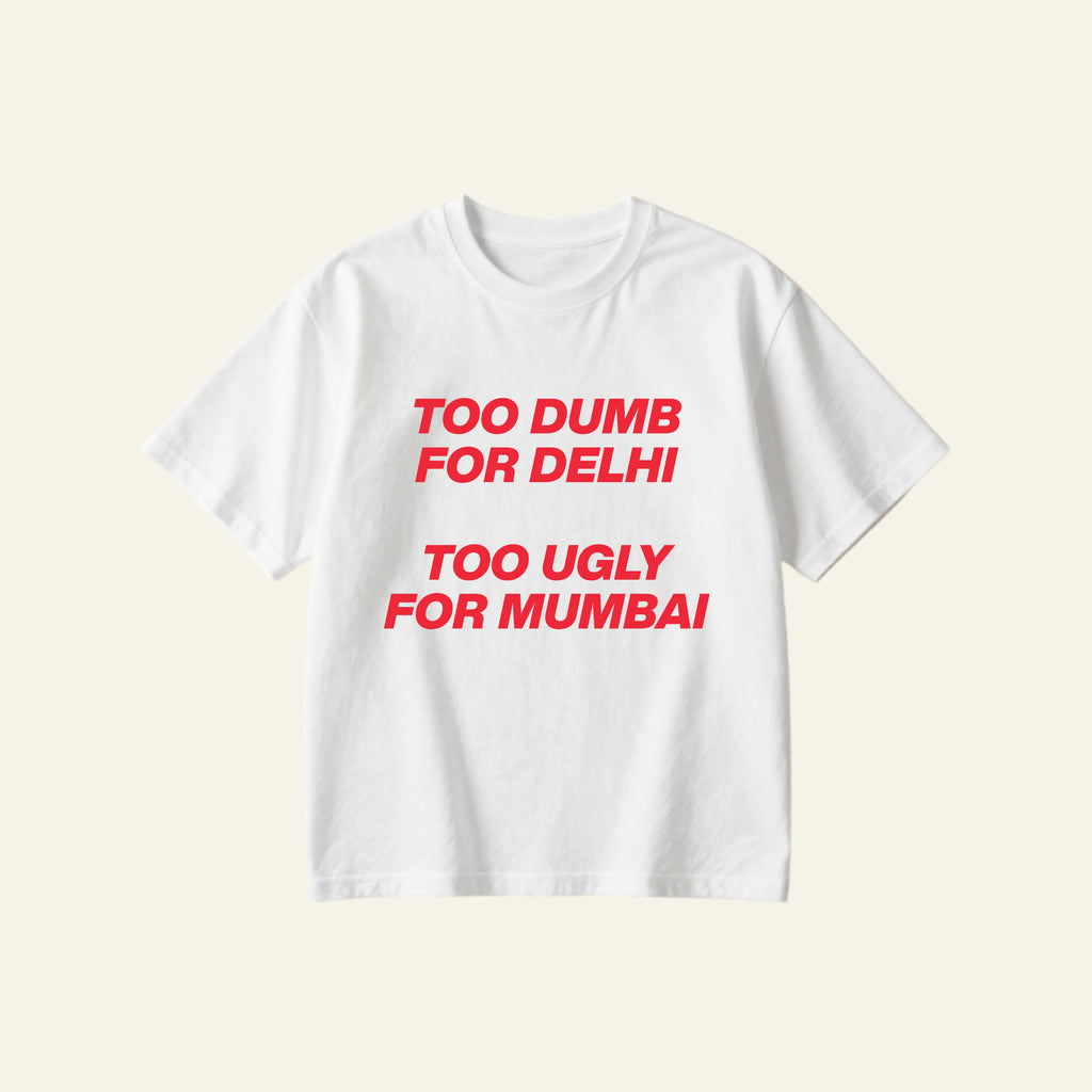 DELHI AND MUMBAI OVERSIZED TEE
