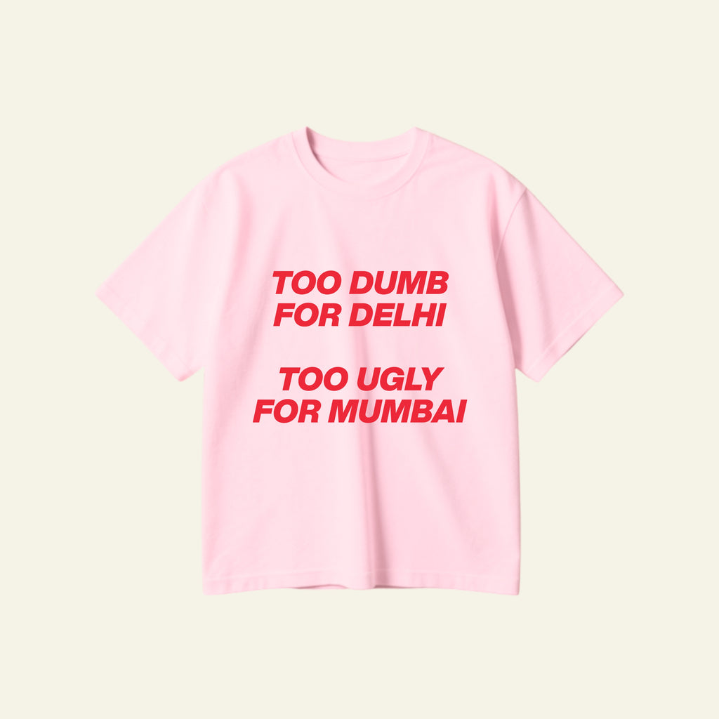DELHI AND MUMBAI OVERSIZED TEE