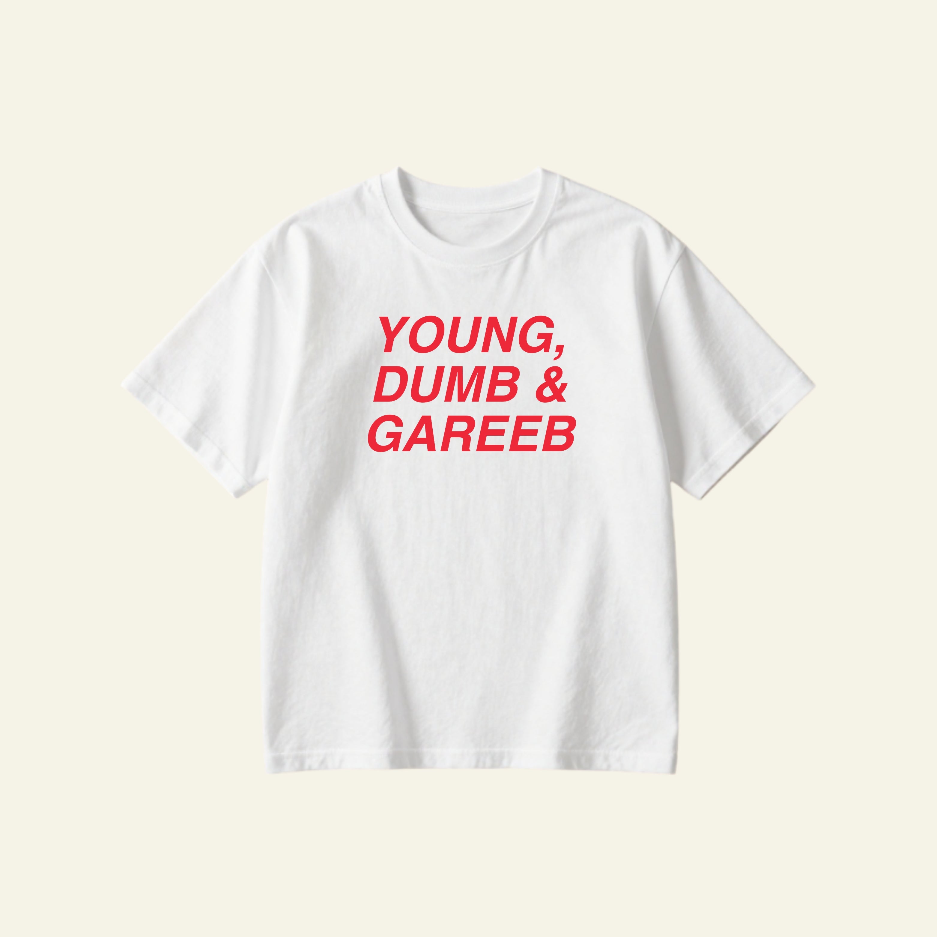DUMB AND GAREEB OVERSIZED TEE