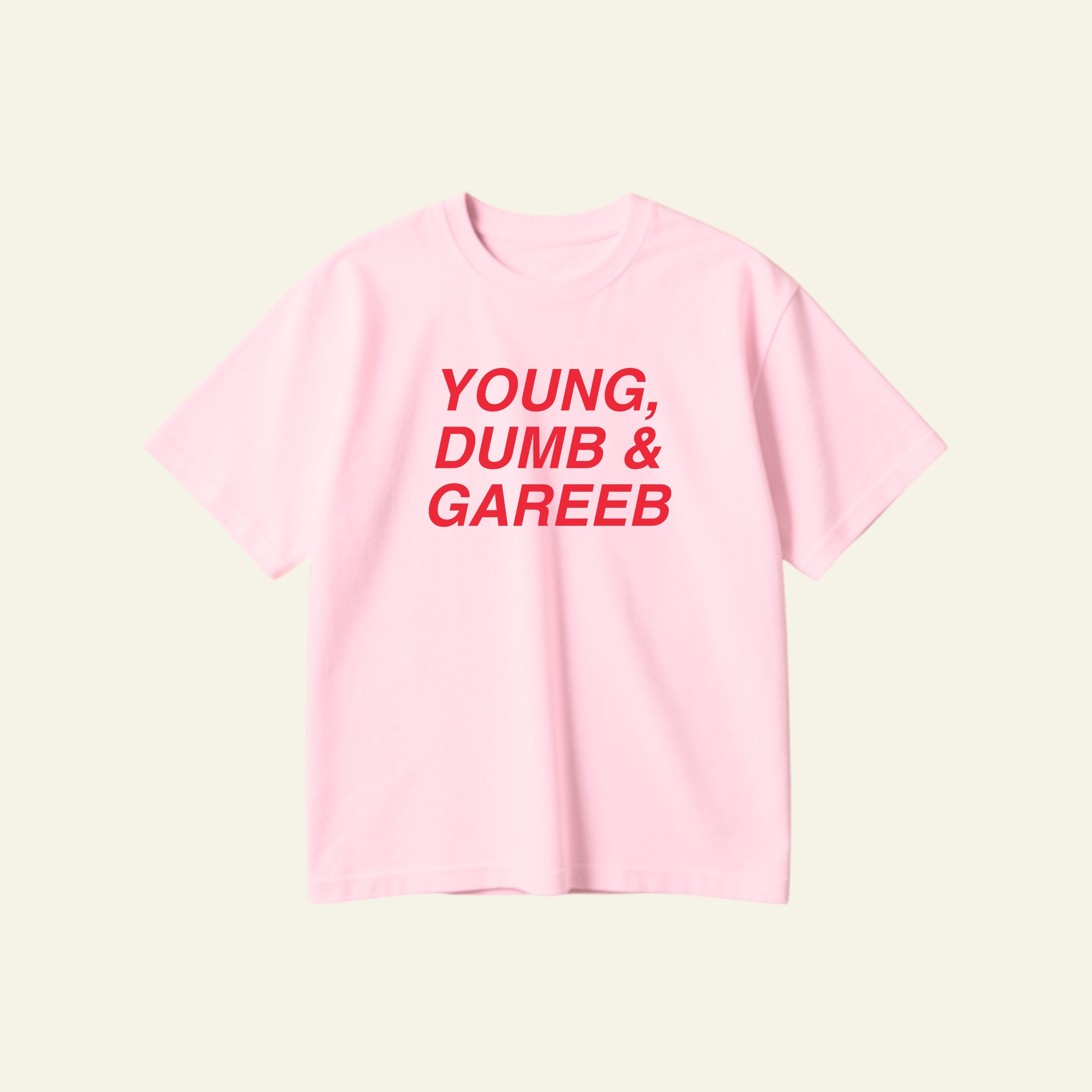 DUMB AND GAREEB OVERSIZED TEE