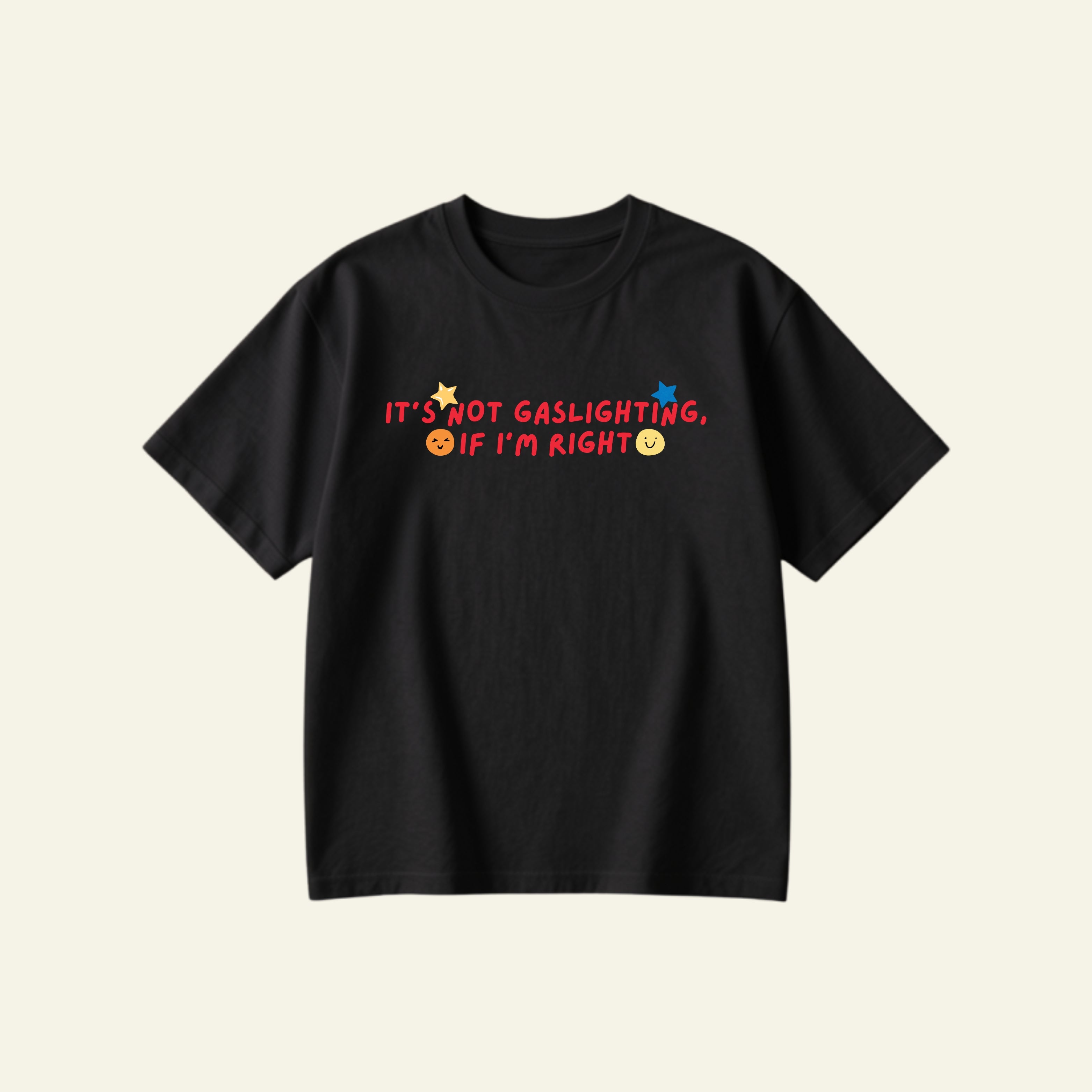 GASLIGHTING OVERSIZED TEE