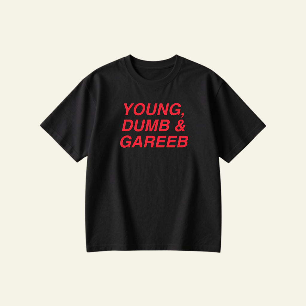 DUMB AND GAREEB OVERSIZED TEE