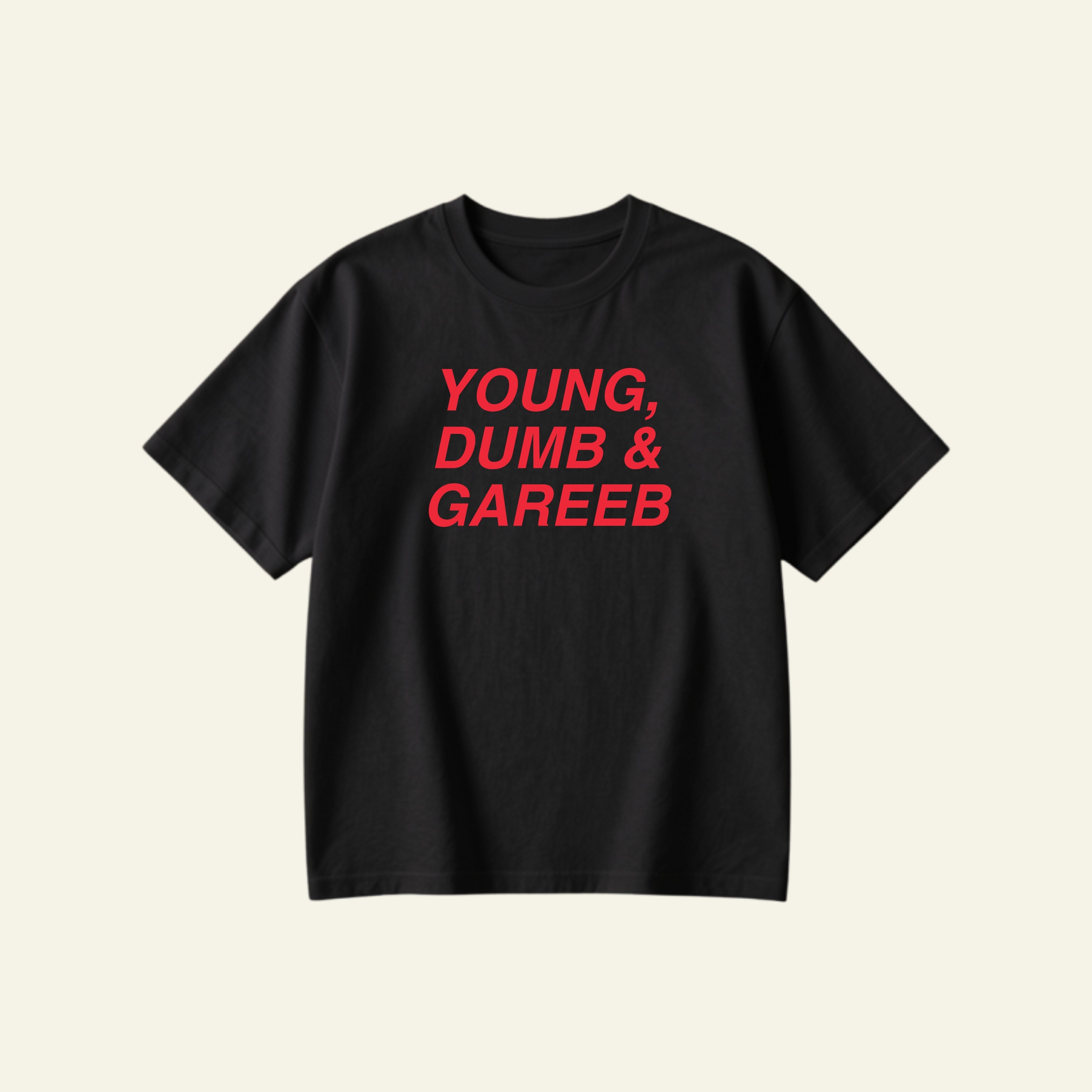 DUMB AND GAREEB OVERSIZED TEE