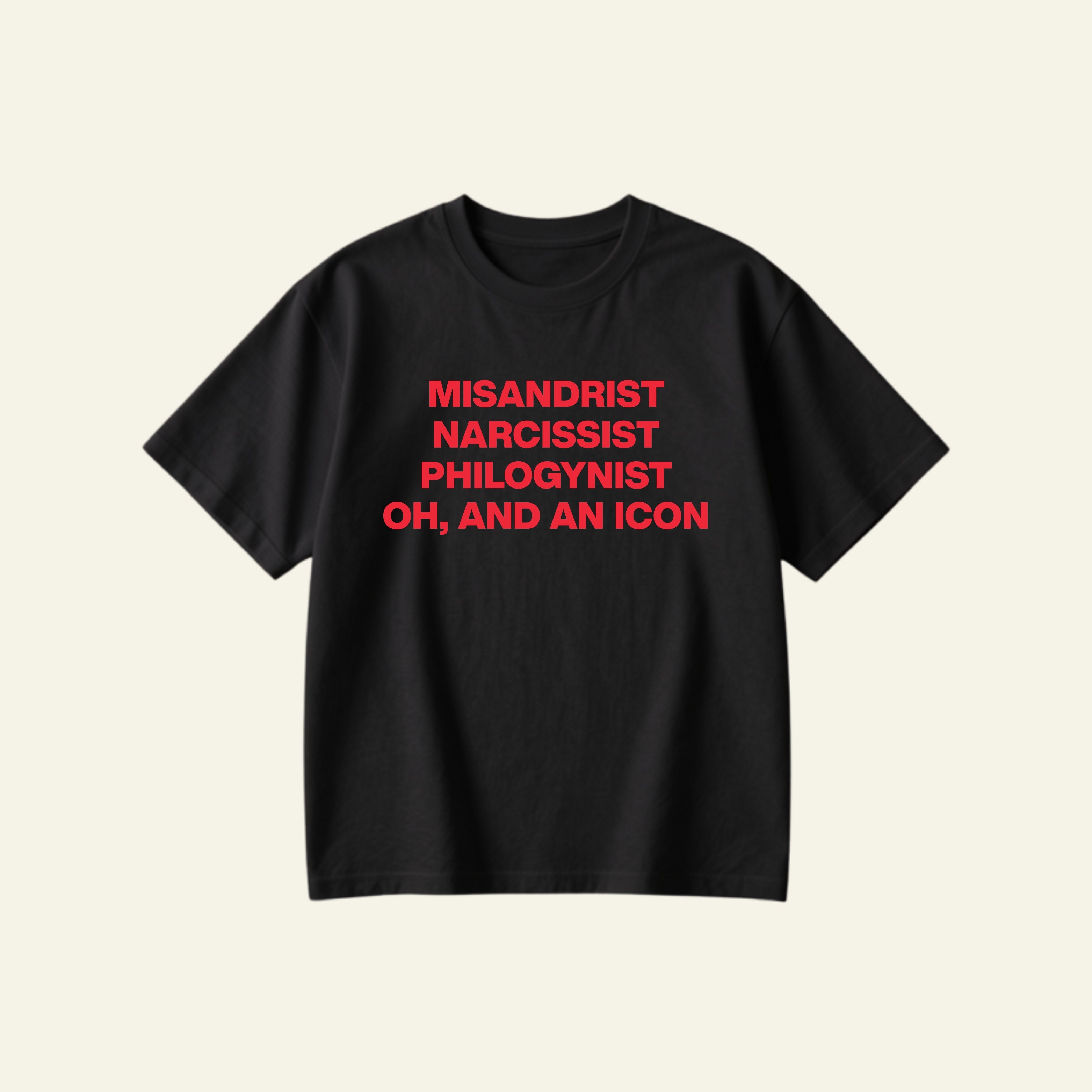 AN ICON OVERSIZED TEE