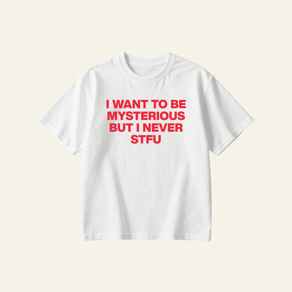 NEVER STFU OVERSIZED TEE