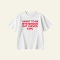 NEVER STFU OVERSIZED TEE