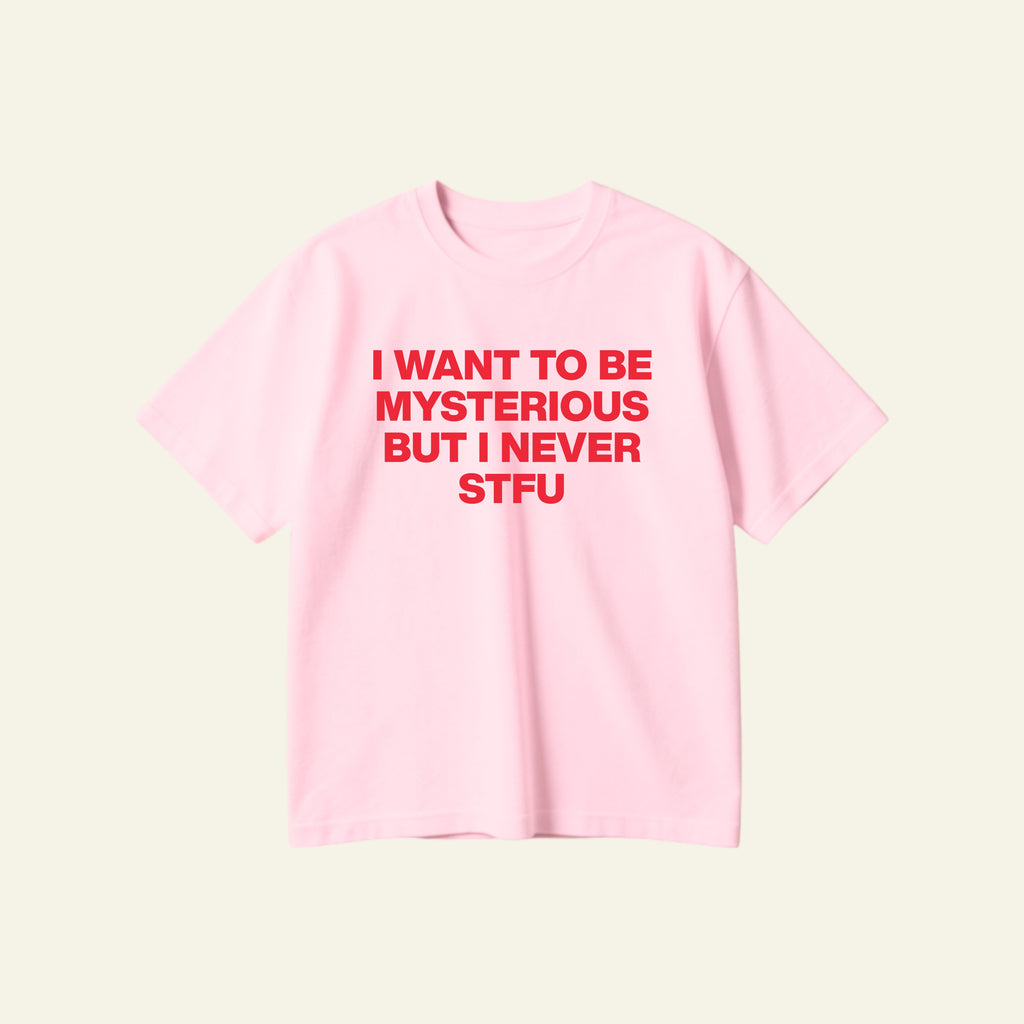 NEVER STFU OVERSIZED TEE