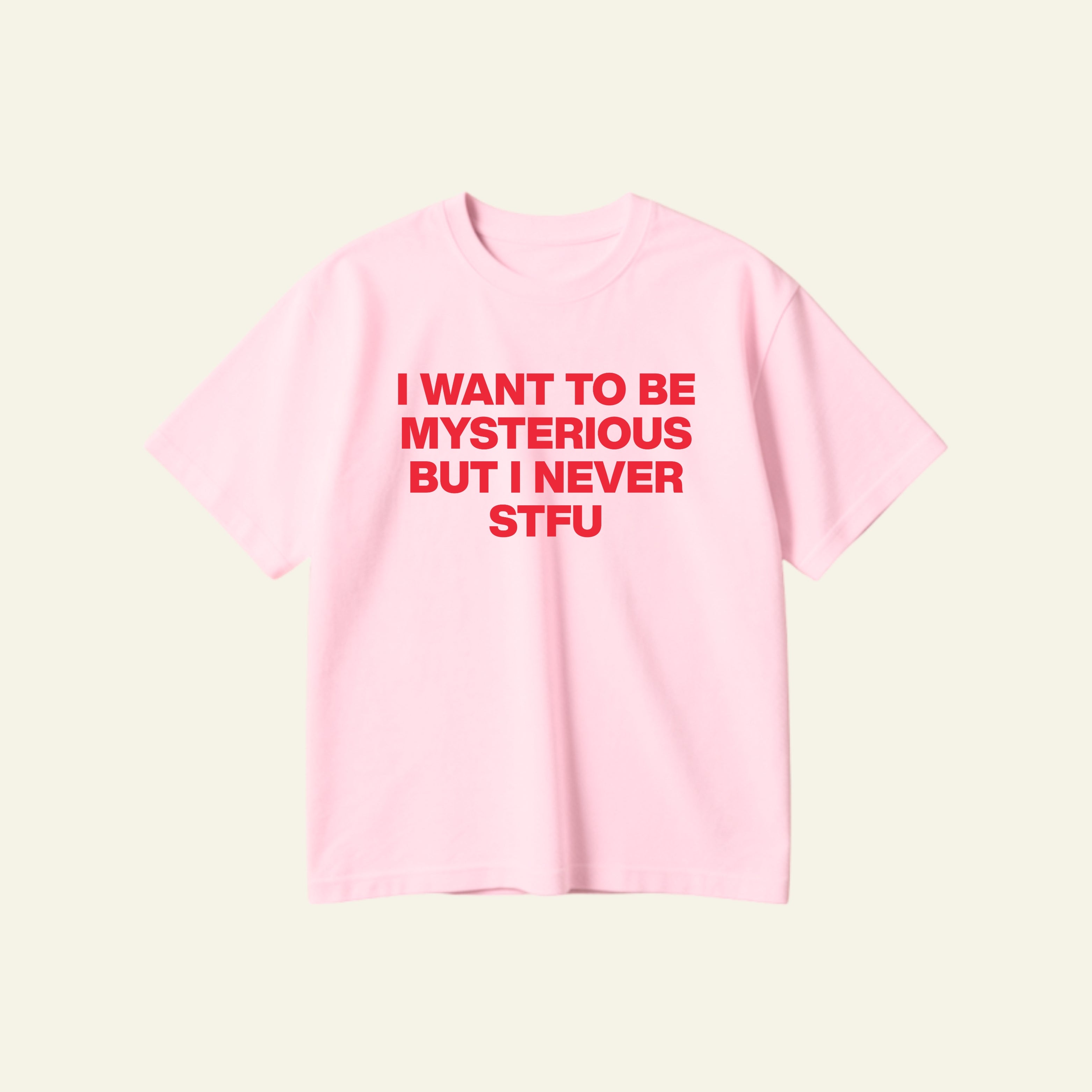 NEVER STFU OVERSIZED TEE