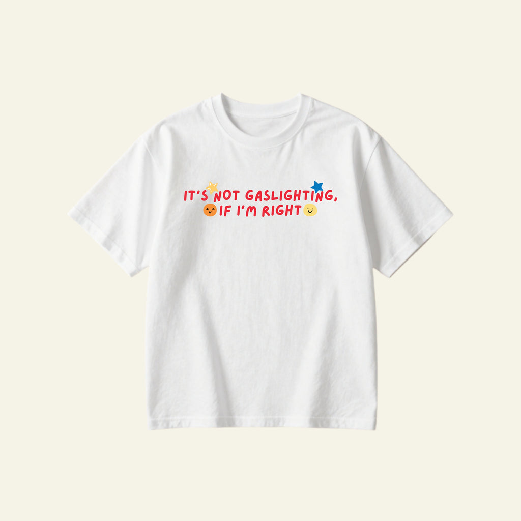 GASLIGHTING OVERSIZED TEE