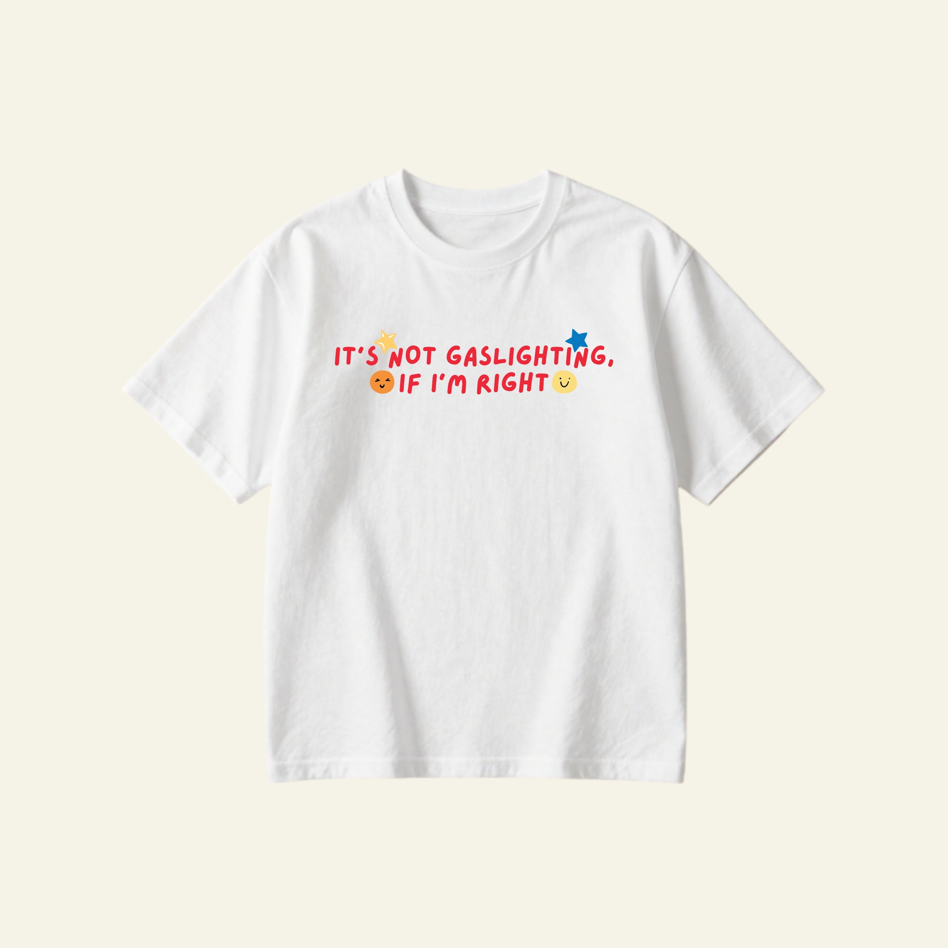 GASLIGHTING OVERSIZED TEE