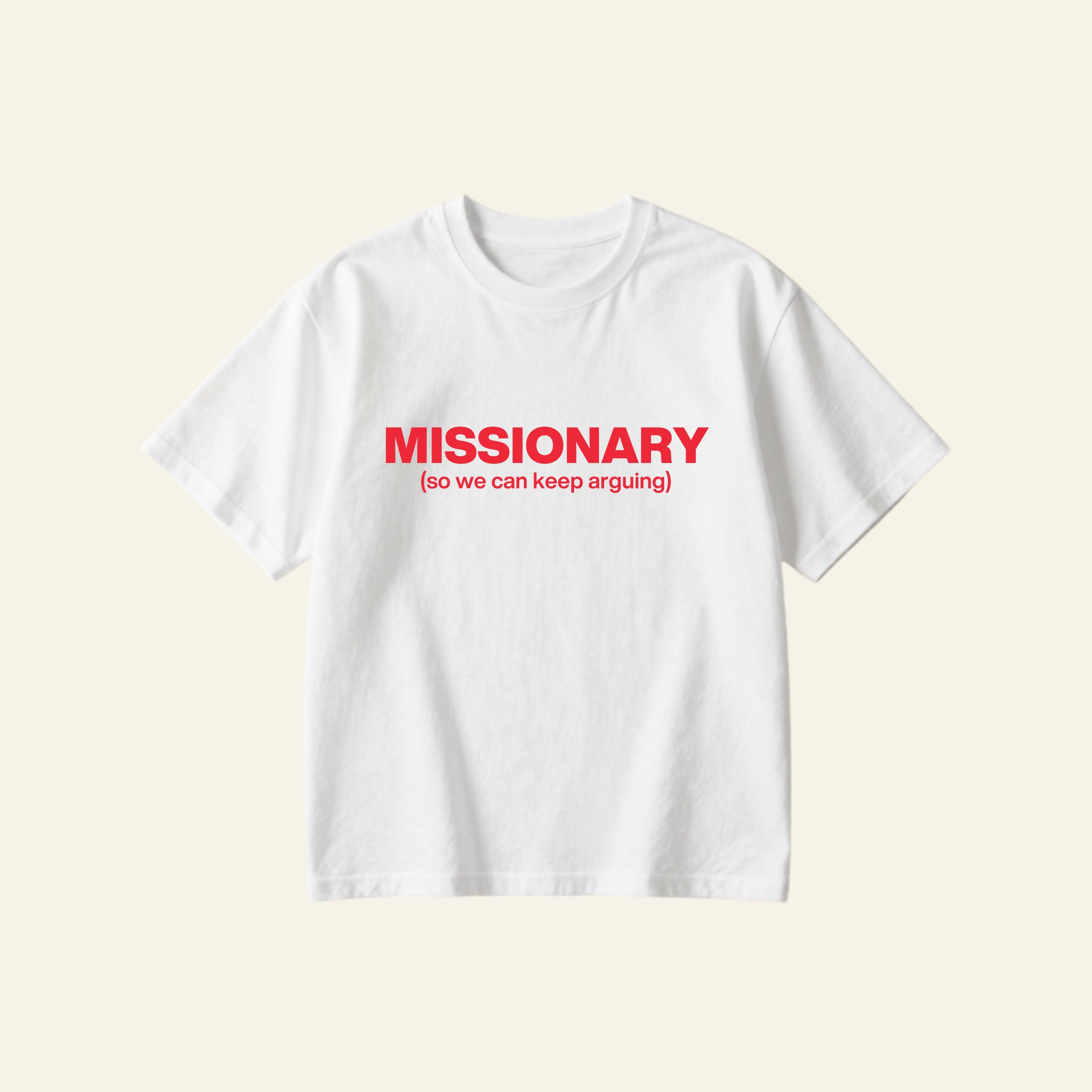 MISSIONARY OVERSIZED TEE