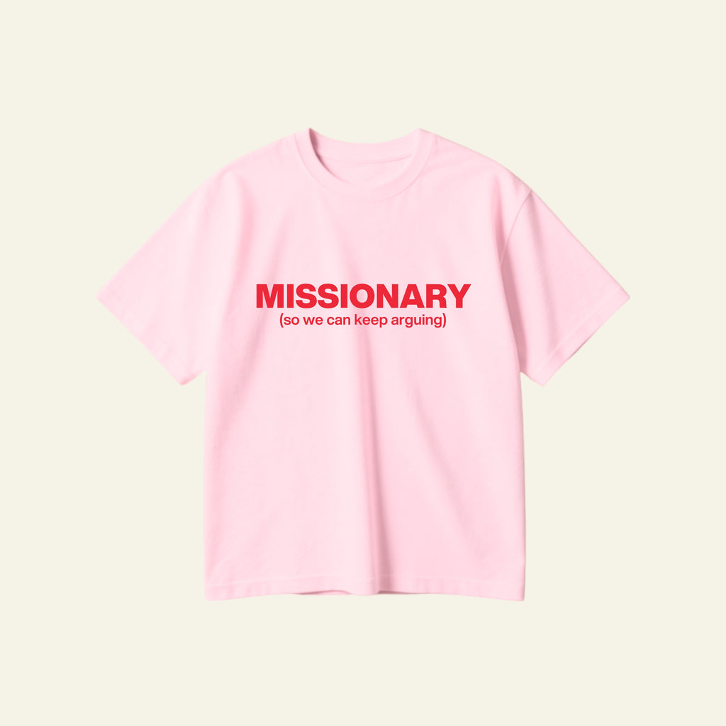 MISSIONARY OVERSIZED TEE