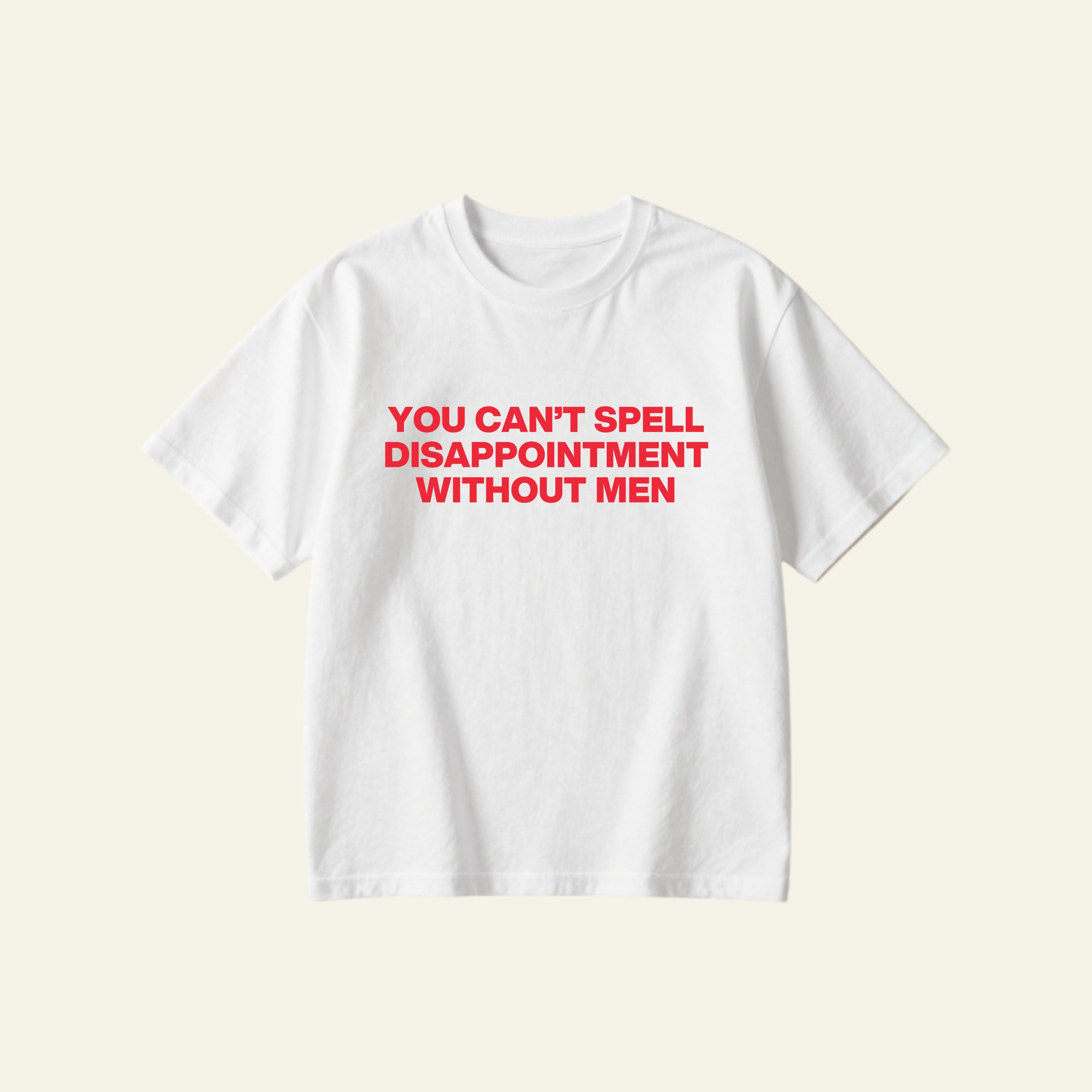 DISAPPOINTMENT OVERSIZED TEE