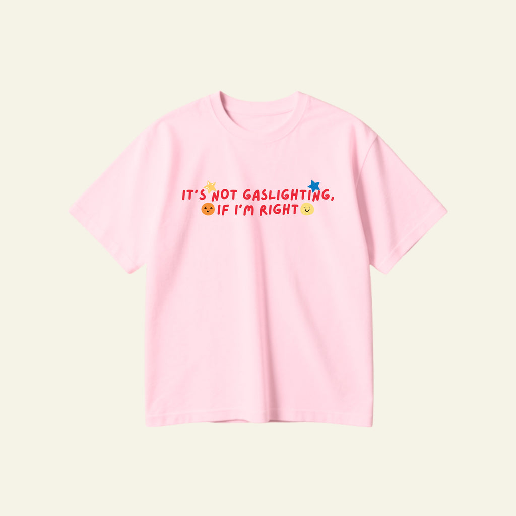 GASLIGHTING OVERSIZED TEE