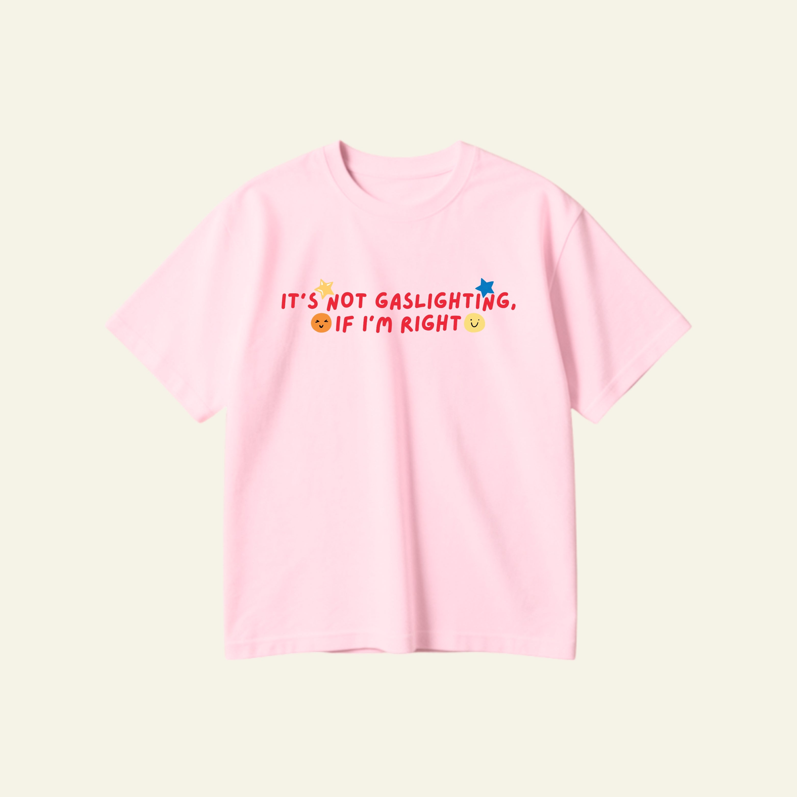 GASLIGHTING OVERSIZED TEE