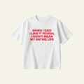 ROUGH OVERSIZED TEE