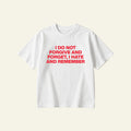 FORGIVE AND FORGET OVERSIZED TEE