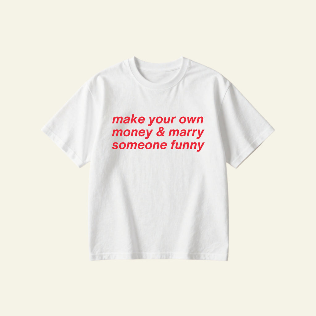 MARRY SOMEONE FUNNY OVERSIZED TEE
