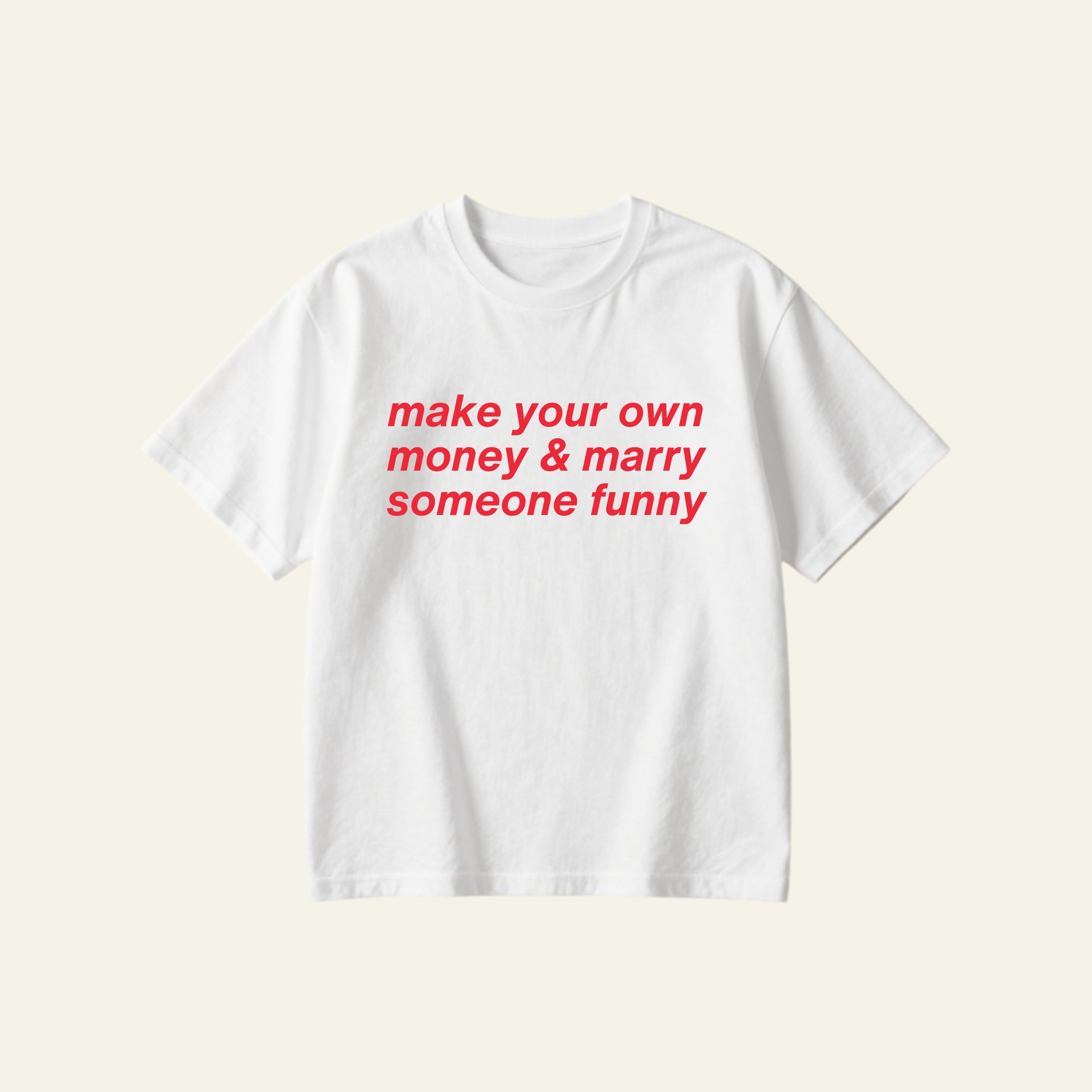 MARRY SOMEONE FUNNY OVERSIZED TEE