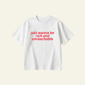 UNREACHABLE OVERSIZED TEE