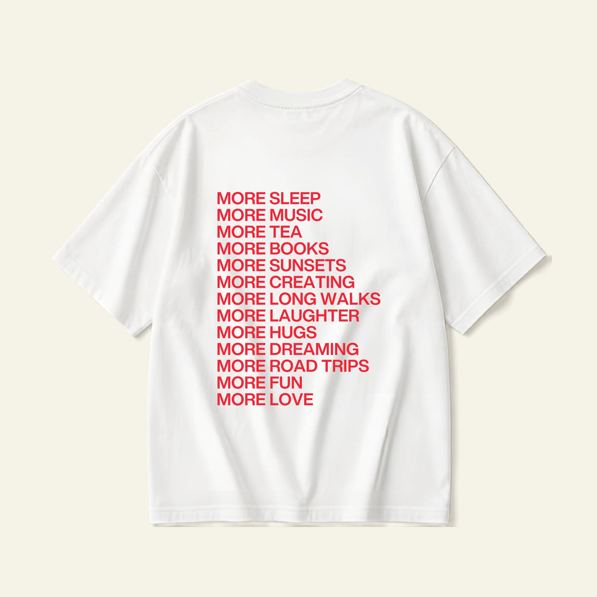 MORE OVERSIZED TEE