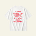 LIVING OVERSIZED TEE