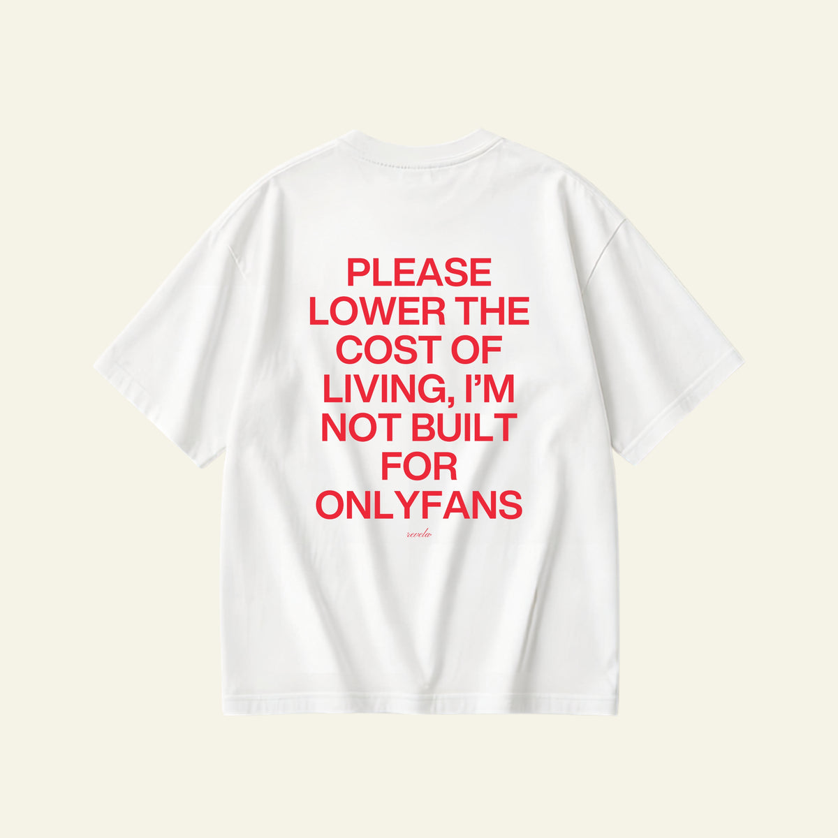 LIVING OVERSIZED TEE