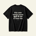 USER OVERSIZED TEE