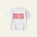 TOO MUCH OVERSIZED TEE