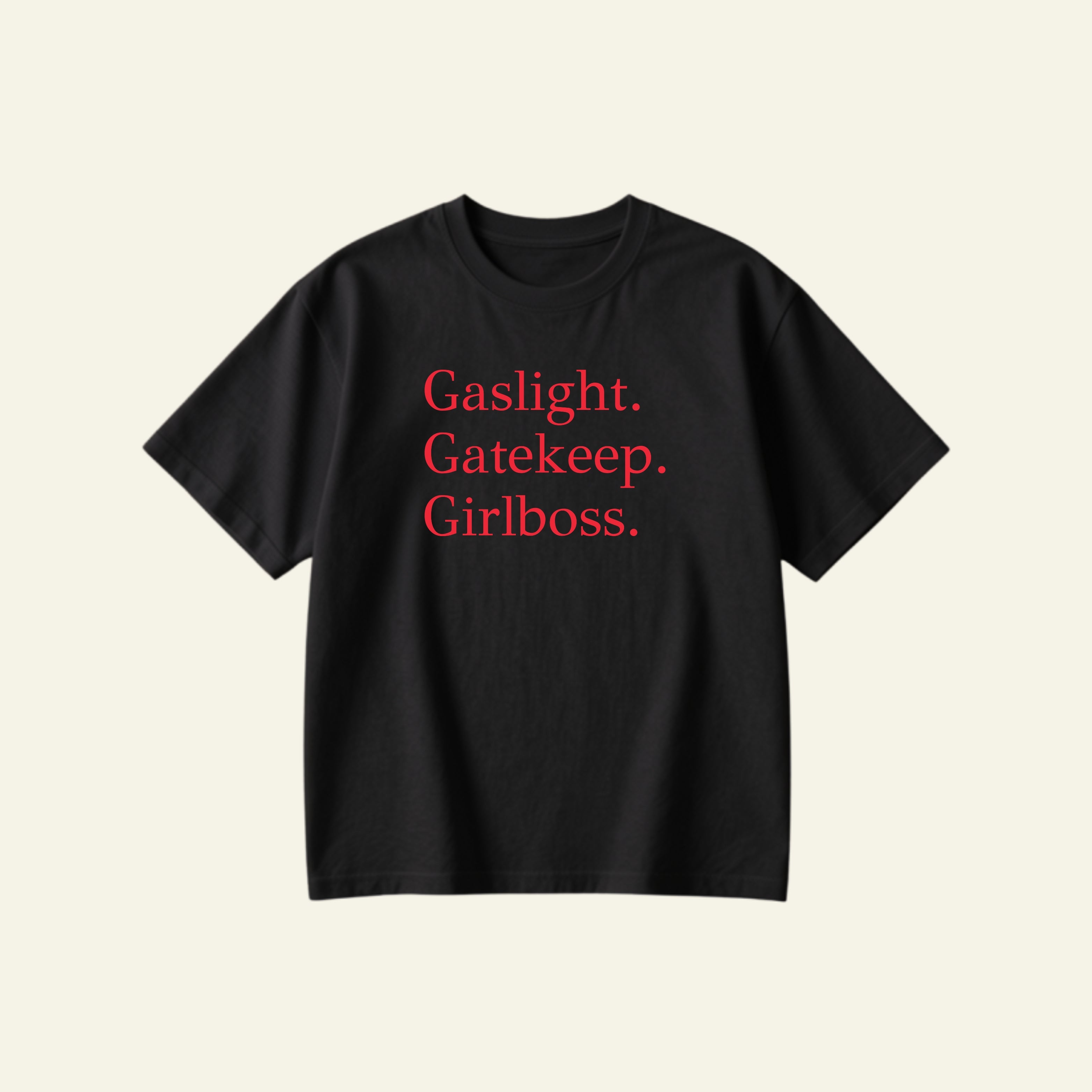 GATEKEEP OVERSIZED TEE