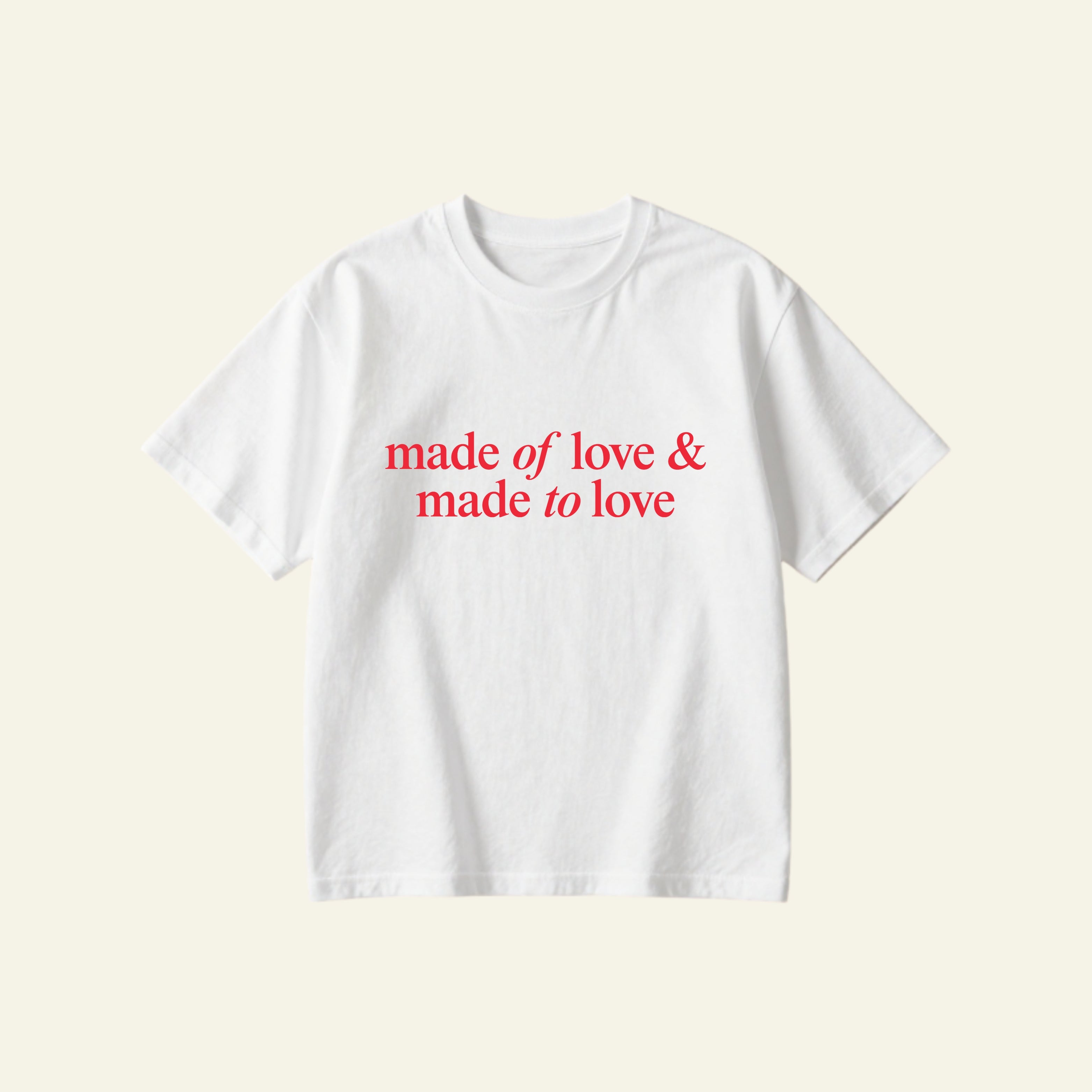 LOVE OVERSIZED TEE