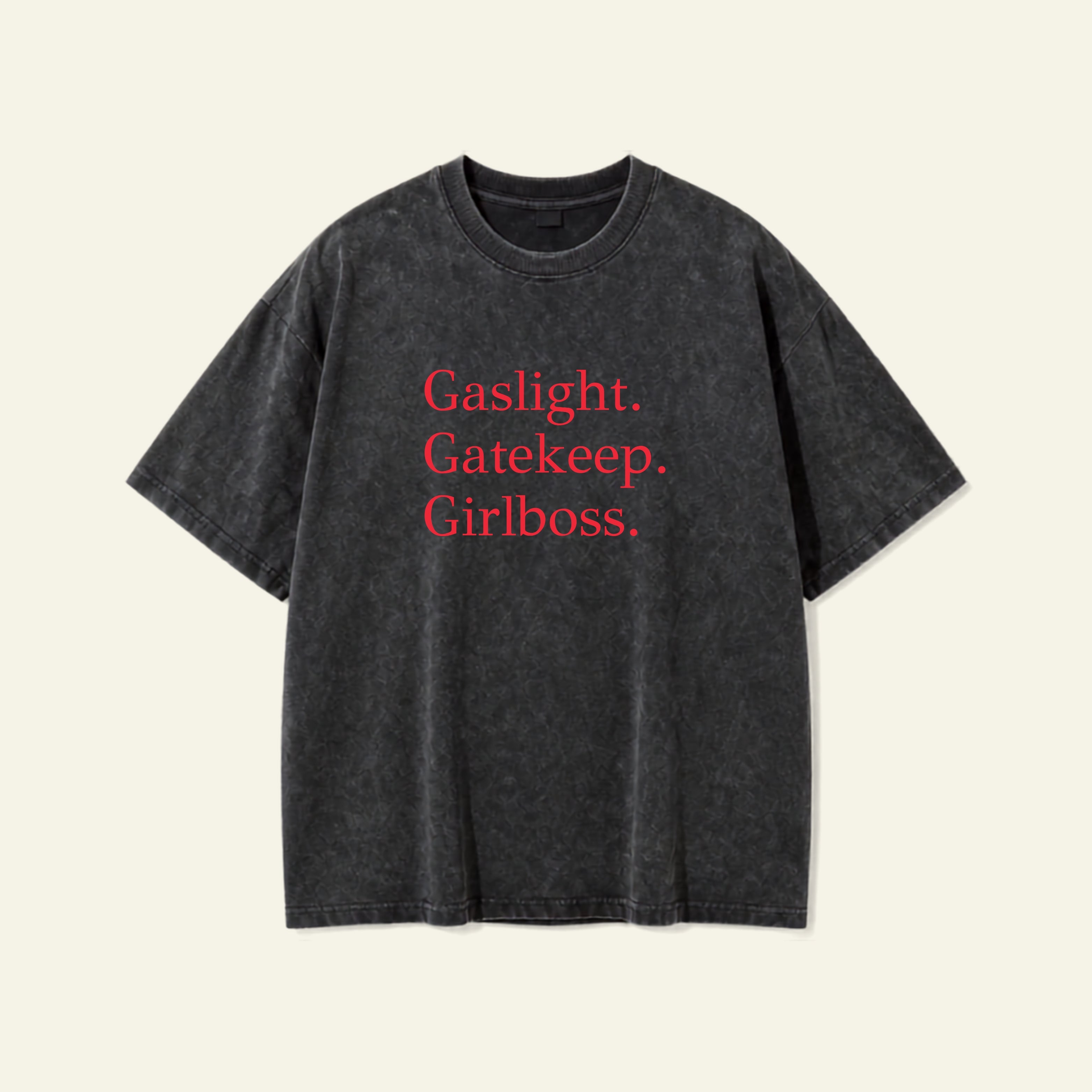 GATEKEEP OVERSIZED TEE