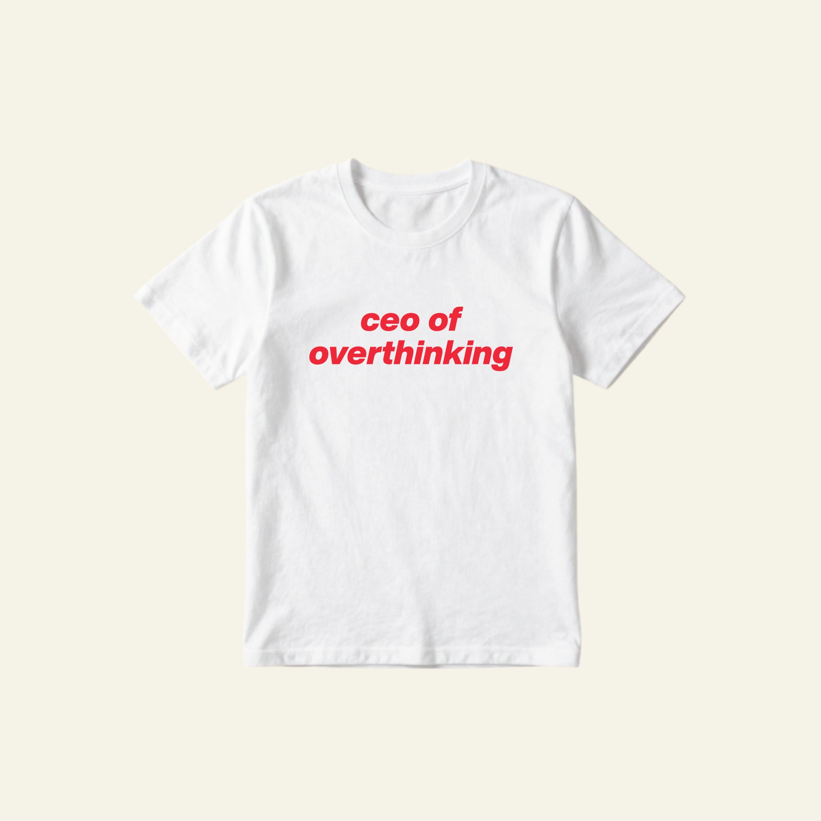 OVERTHINKING CLASSIC TEE