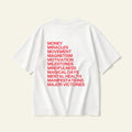 MANIFESTATIONS OVERSIZED TEE