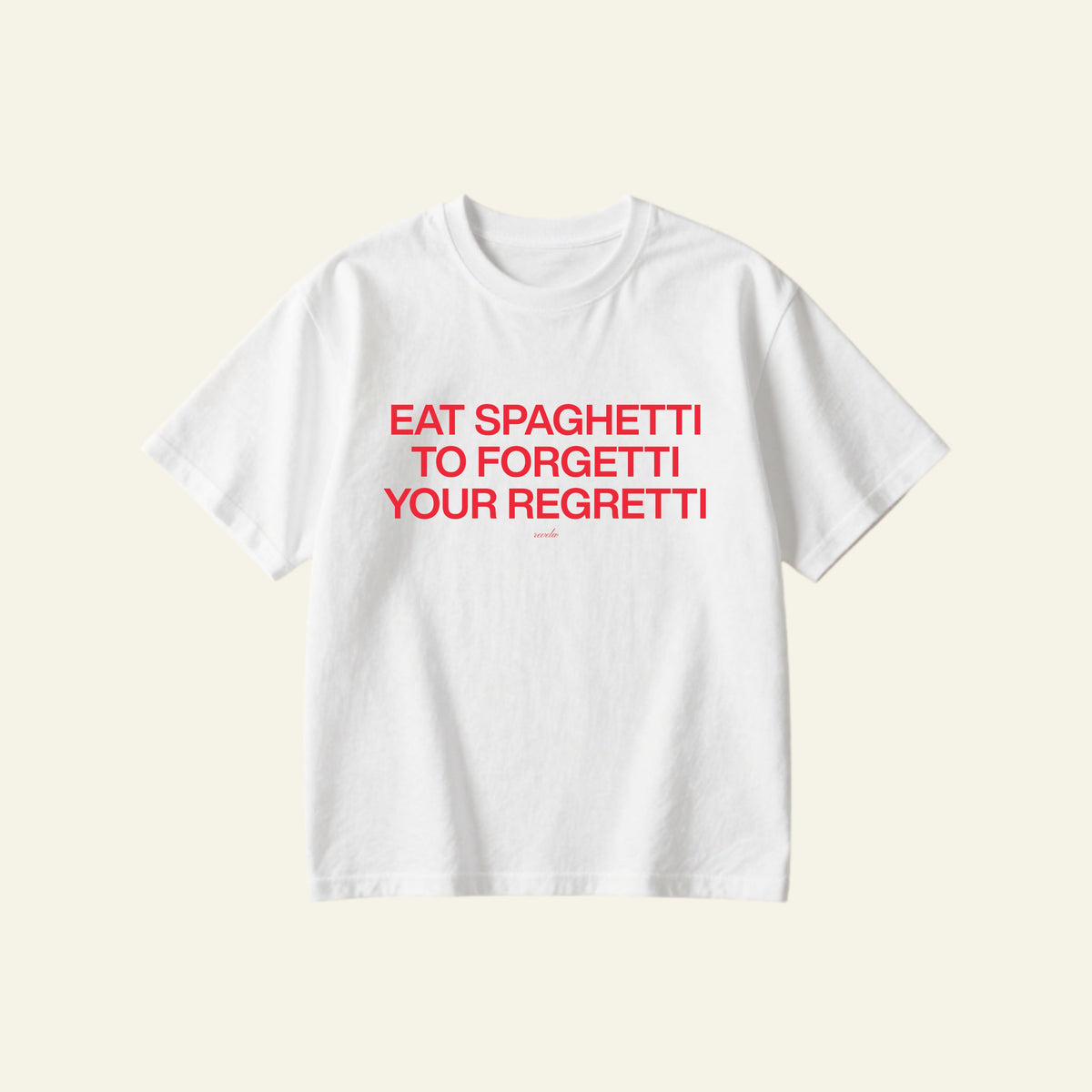 SPAGHETTI OVERSIZED TEE