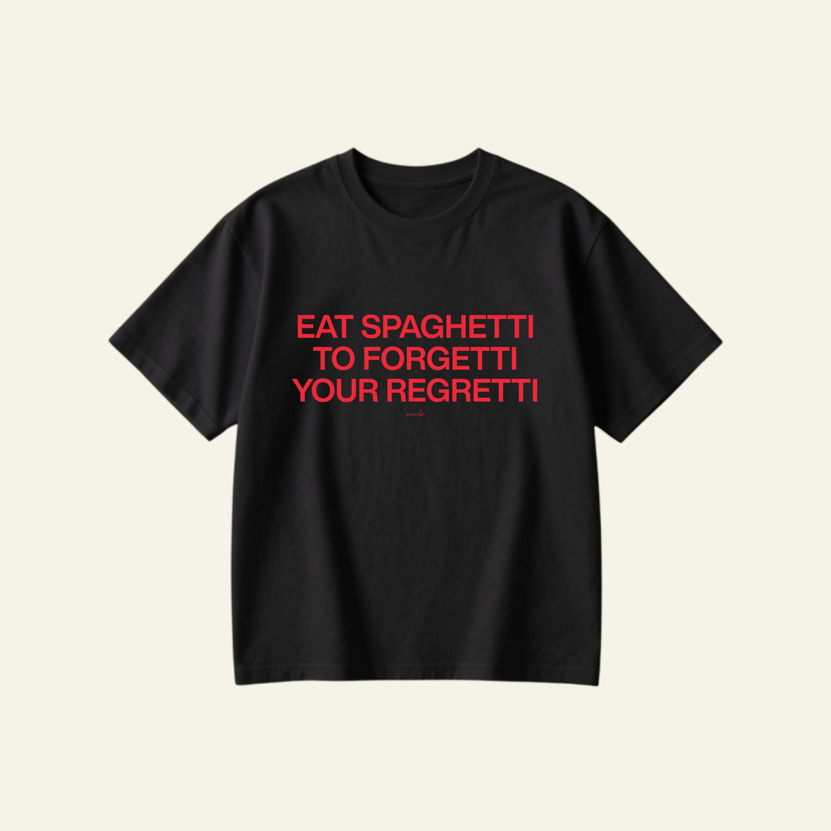 SPAGHETTI OVERSIZED TEE