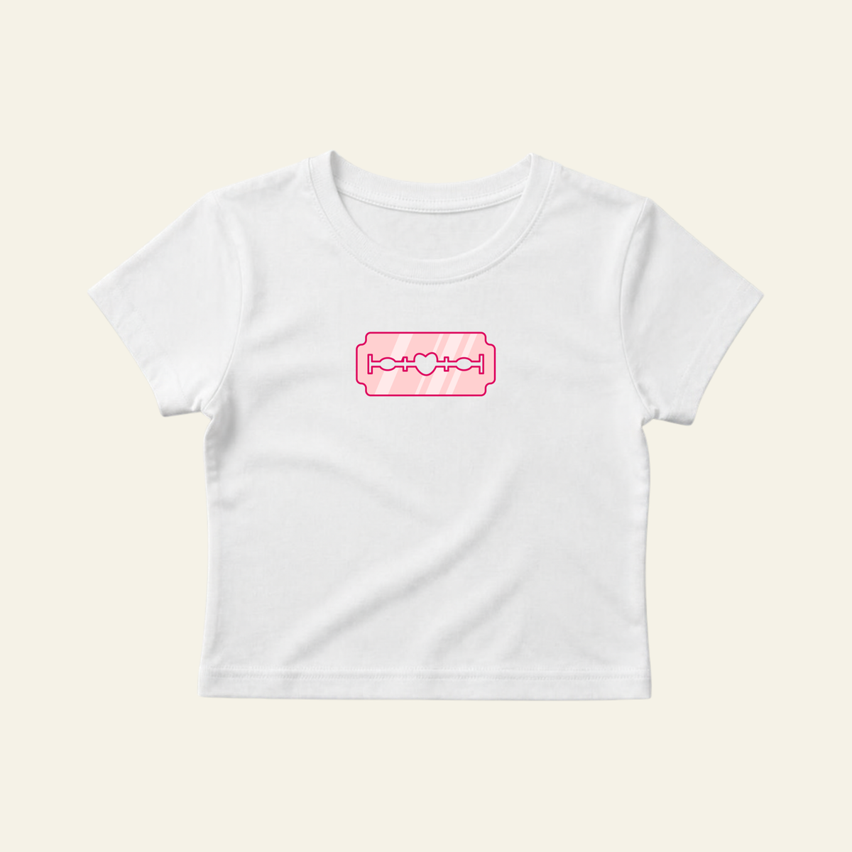 RAZOR HEART BABY TEE